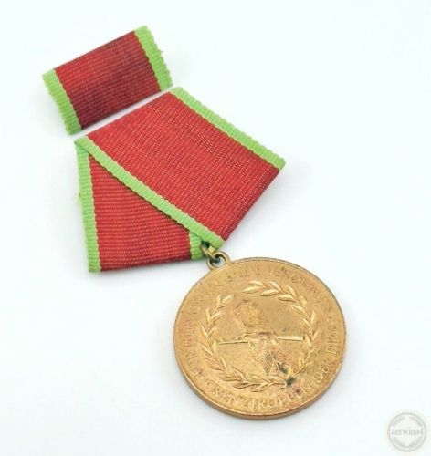 DDR Verdienstmedaille der Grenztruppen der DDR in Bronze Bartel 282a