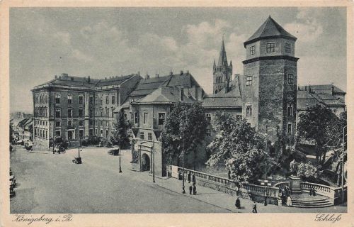 AK Königsberg Schloss Ostpreußen ungelaufen Postkarte