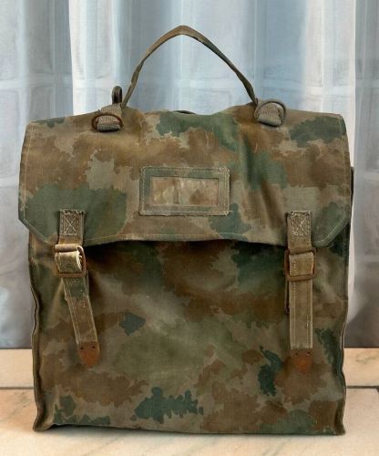 DDR NVA DVP Sturmgepäcktasche 2. Teil Flächentarn Blumentarn, 60er Jahre