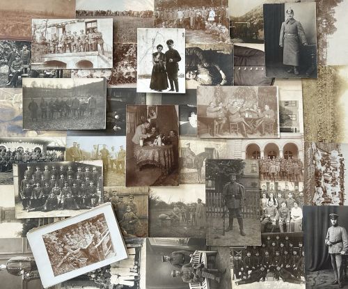 50 Fotos Soldaten Uniform Front 1. WK Lot/Konvolut