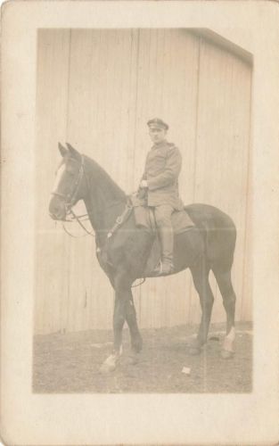 Fotokarte 1.WK Deutscher Soldat Fußartillerie Regt.22 Allenstein Ostpreussen