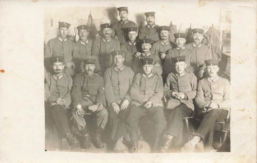 Fotokarte 1.WK Deutsche Soldaten Grenadier Regiment 2 Potsdam