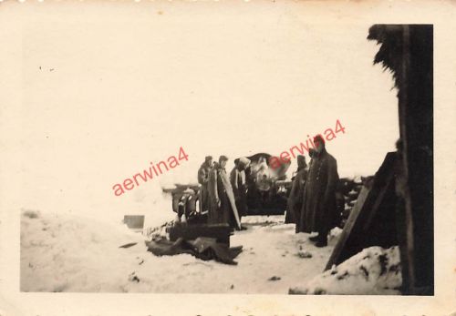 Feldgeschütz Stellung detsche Soldaten bei Orel Russland Ostfront