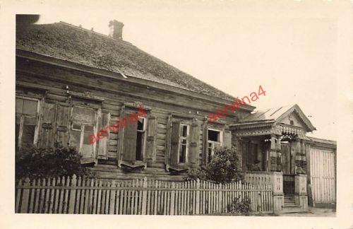 Deutscher Quartier in Schklow /Schkloff Ostfront