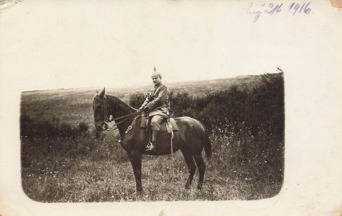 Fotokarte 1.WK Grüße aus dem Feindesland Offizier Fußartillerie-Batterie 345