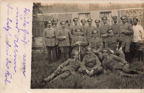 Foto 1.WK deutsche Soldaten Preussen Garde-Train-Abt. Berlin Mariendorf