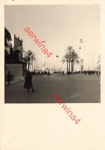 Blick auf italienischen Kreuzer im Hafen von Tripolis Libyen Afrika