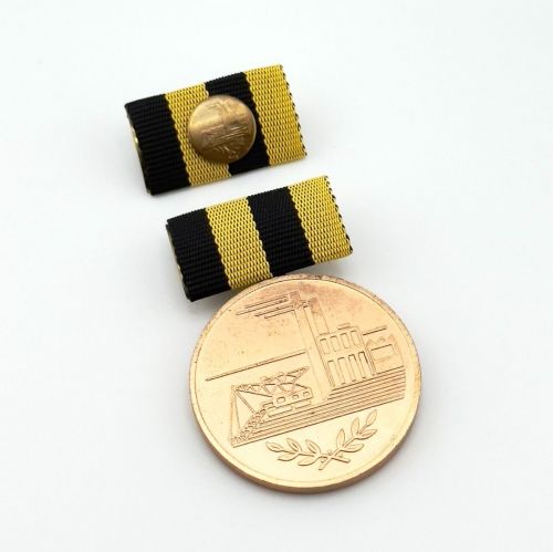 DDR Medaille für Verdienste in der Kohleindustrie der DDR in Bronze