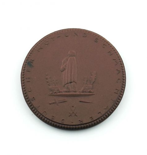 Deutscher Not und Schmachtaler Kulturschande Meissen braun / weiß