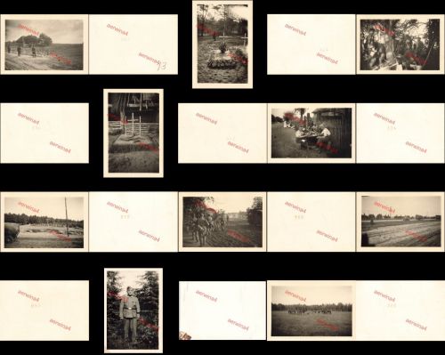 10x Fotos Leben deutscher Soldaten an der Moskau Front Kaluga Russland Ostfront