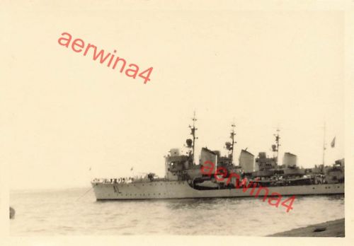 Italienischer Kreuzer AL im Hafen von Saloniki Griechenland