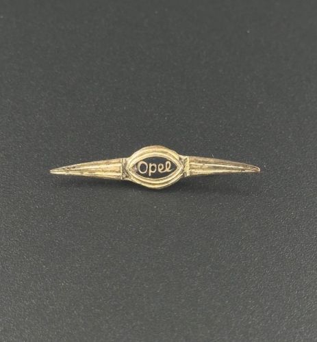 Brosche Opel Auge Abzeichen schwarz