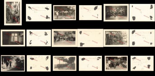 9x Fotos Deutsche Soldaten Schießplatz Rügenwalde Darlowberg Rügenwaldermünde