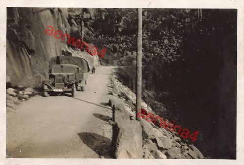 Deutscher LKW Opel Blitz im Jøssingfjord Rogaland Norwegen