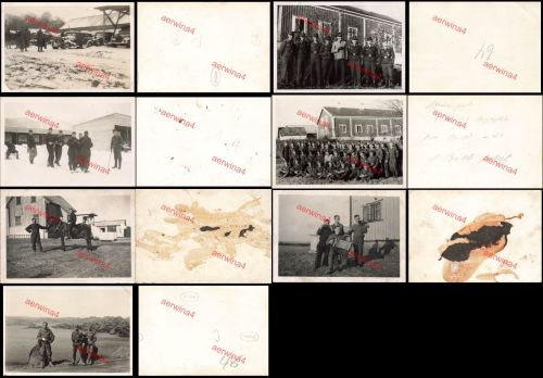 7x Fotos Leben deutscher Soldaten in Kristiansand Norwegen