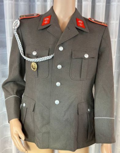 DDR NVA Fallschirmjäger Uniformjacke Filz Stabsgefreiter Gr. sk52 1983