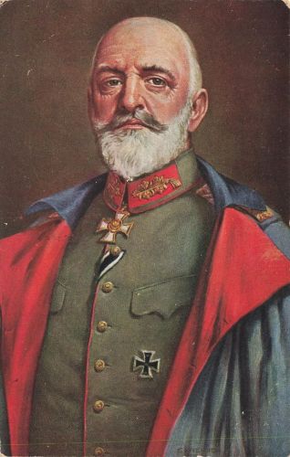 AK 1.WK Generaloberst Josias von Heeringen 1917 Patriotika Feldpostkarte