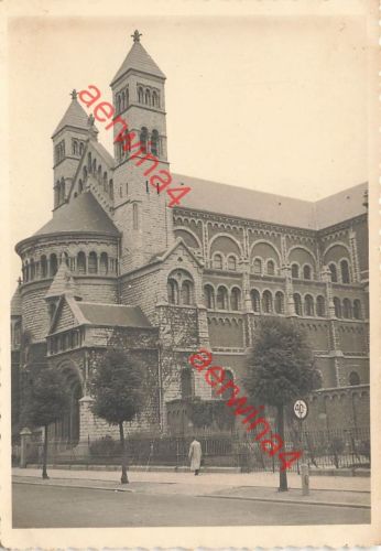 Blick auf das College Saint-Michel Etterbeek Brüssel Belgien