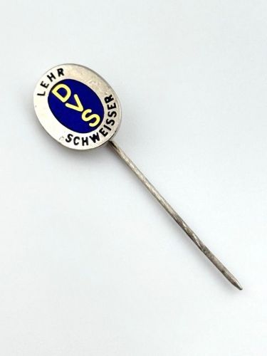 DDR Anstecknadel Deutscher Verband für Schweissen Lehrschweisser