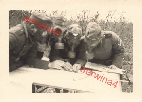 Übung mit Gasmaske AR. 51 Würzburg in Grafenwöhr