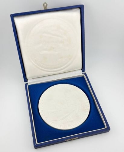 DDR Medaille Ehrenplakette VEB Getriebewerke Penig