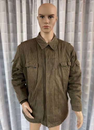 DDR NVA Felddienstjacke Winter Strichtarn Gr. g52