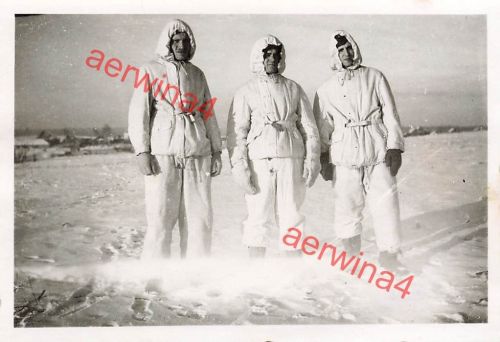 Deutsche Soldaten in Wintertarn bei Mga Leningrad Front Russland Ostfront