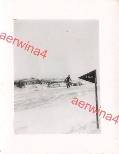 Winterstellung Dr. Mischke 1943 bei Mga Leningrad Front Ostfront