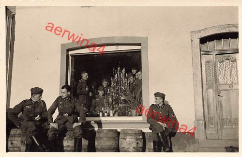 Deutsche Soldaten Weihnachten Gasthaus Wiesen bei Prüm Eifel Westwall