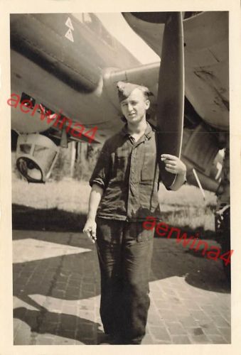 Teschnicher Dienst Flugzeug Ju 88 Fliegerhorst Langenhagen Hannover