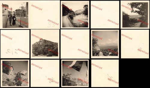 7x Fotos Leben deutscher Soldaten LG1 in Plovodiv Bulgarien