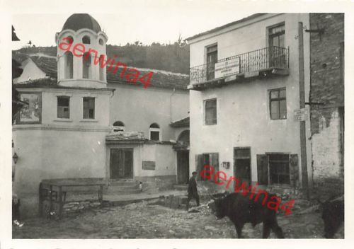 Blick auf das Kloster an Kirche in Tschepelare Bulgarien
