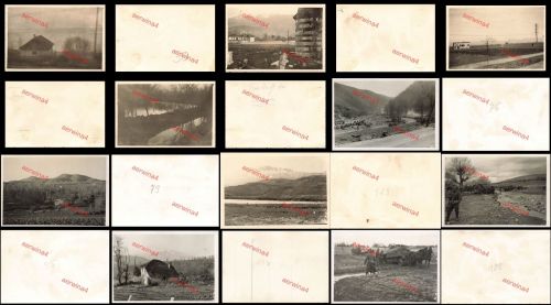 10x Fotos Leben deutscher Soldaten im Jugoslawien Feldzug