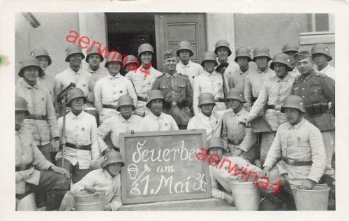 Deutsche Soldaten Fuerbereitschaft in Löbau Sachsen