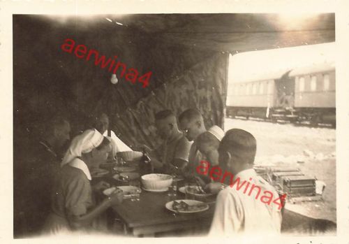 Krankenschwestern Mittag Lazarettzug 649 in Sofia Bulgarien