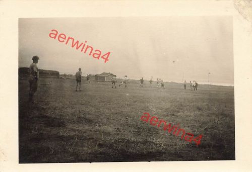 Soldaten beim Fußball spielen Kalatsch am Don Russland Ostfront