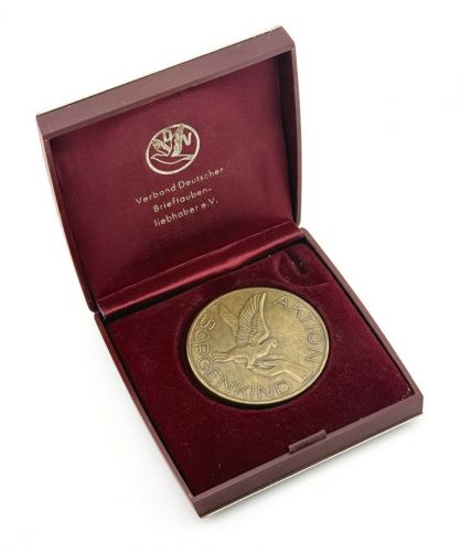Medaille Verband Deutscher Brieftaubenliebhaber Aktion Sorgenkind