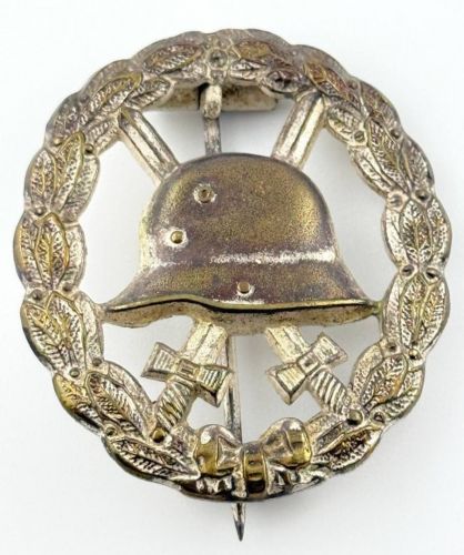 Verwundetenabzeichen in Silber durchbrochen 1918