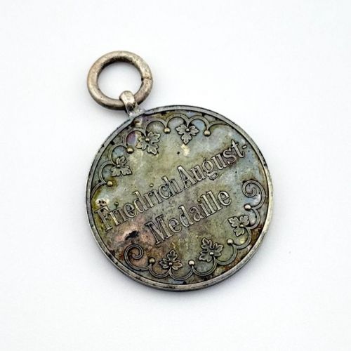 Sachsen Friedrich August Medaille in Silber