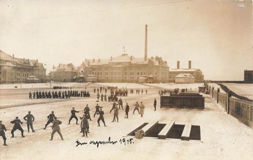 Foto 1.WK Ausbildung Soldaten Landw.Inf.Regt.101 Kaserne Graudenz Westpreußen