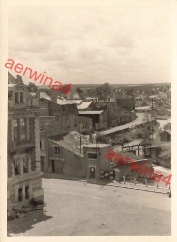 Blick vom Hotel auf die Aisne in Rethel Frankreich