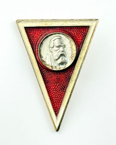 DDR Absolventenabzeichen der Militärakademie Friedrich Engels
