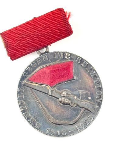 DDR-Medaille für Teilnahme an bewaffneten Arbeiterkämpfen 1928–1923
