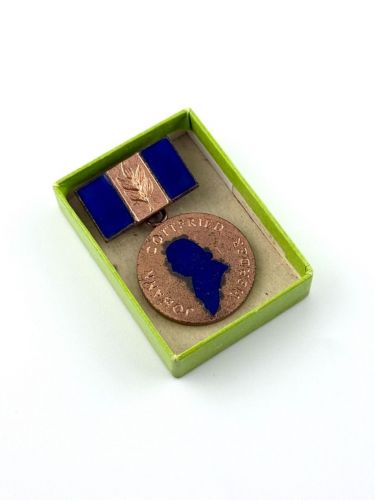 DDR GDSF Johann-Gottfried-Herder-Medaille in Bronze 1957