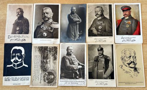 10 x AK Generaloberst von Hindenburg 1.WK