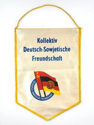 DDR Wimpel Kollektiv Deutsch-Sowjetische Freundschaft