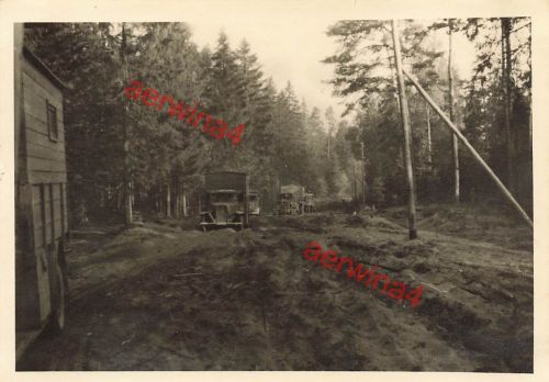 Franz. beute LKW Citroen Rollbahn Berisina nach Lepel Weißrussland Ostfront