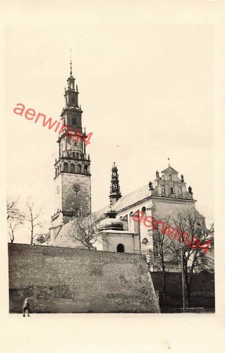 Blick auf das Kloster Jasna Gora 1941 in Tschenstochau Polen