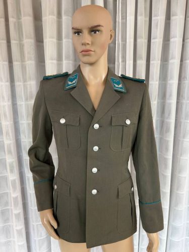 DDR NVA LSK Luftstreitkräfte Uniform Jacke Oberfähnrich Gr. g48-0 1980