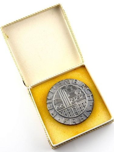 DDR Medaille Kreis Reichenbach Silberfarben